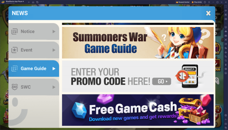 Summoners War: Sky Arena - Alle Arbeiten werden Codes für Januar 2025 einlösen