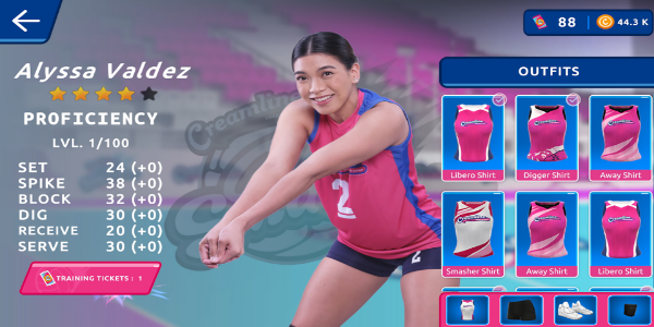 Creamline Good Vibes Smash Captura de pantalla 1