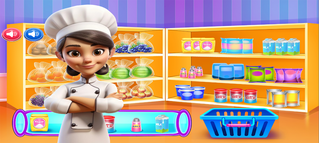 game cooking candy decoration Zrzut ekranu 0