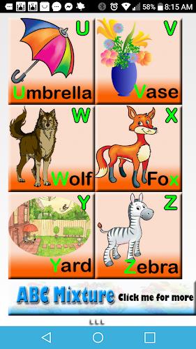 Phonics for Kids Captura de pantalla 0