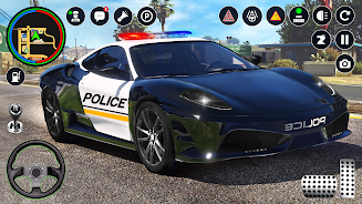 SUV Police Car Chase Thief Sim スクリーンショット 0