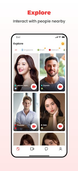 WeLive - Video Chat&Meet ภาพหน้าจอ 2