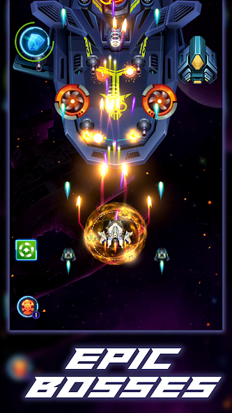 Galaxy Squad: Space Shooter Mod Ảnh chụp màn hình 0