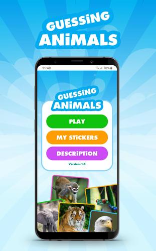 Guessing Animals Captura de pantalla 0
