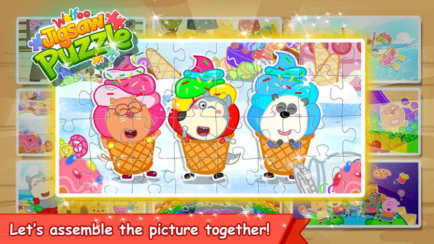 Wolfoo Jigsaw Puzzle Capture d'écran 2