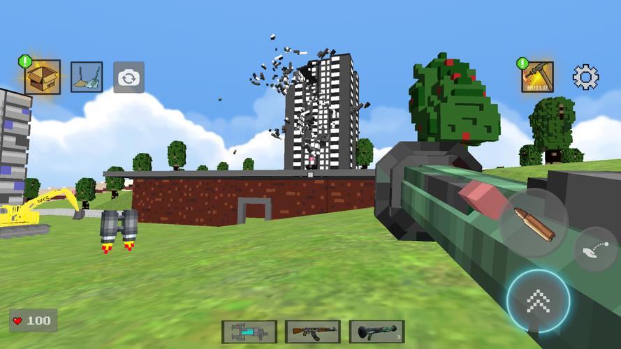 Nextbots in Playground: Pixel Screenshot 1