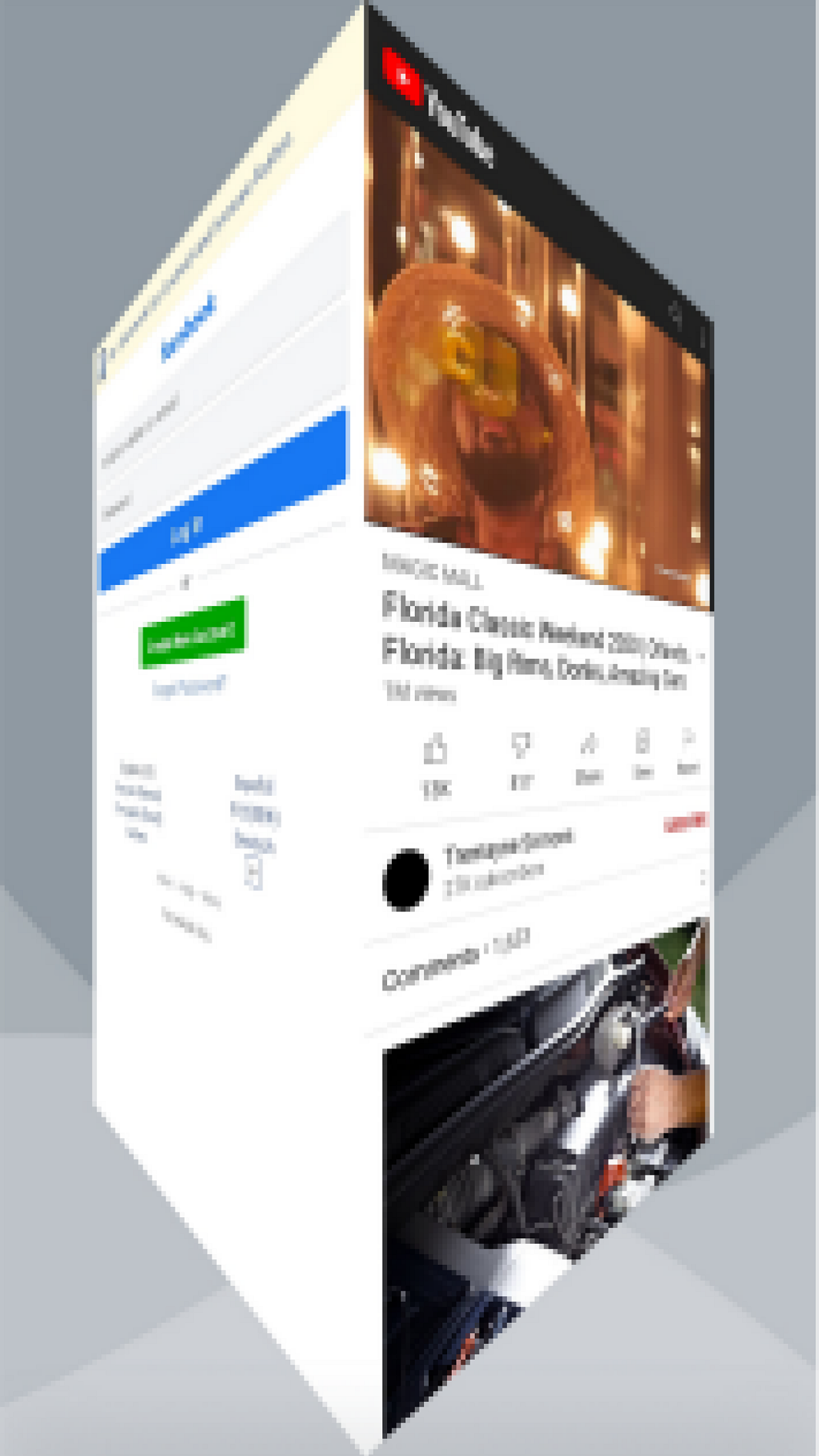 Social Networks 3D Media Cube 스크린샷 3