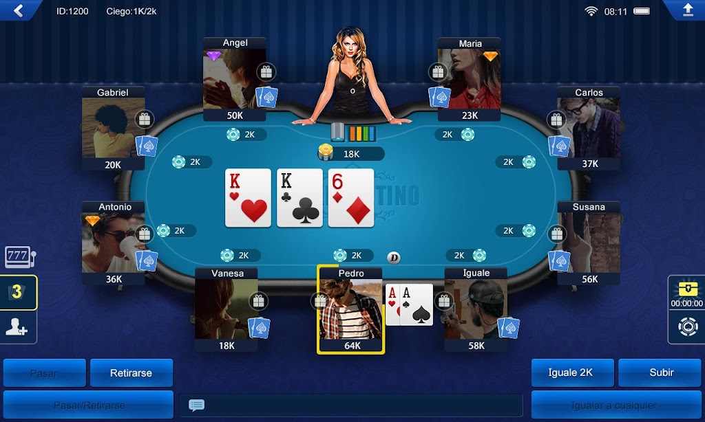 Poker Latino HD Zrzut ekranu 2