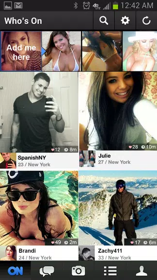 ON - Chat & Meet New Friends Скриншот 0
