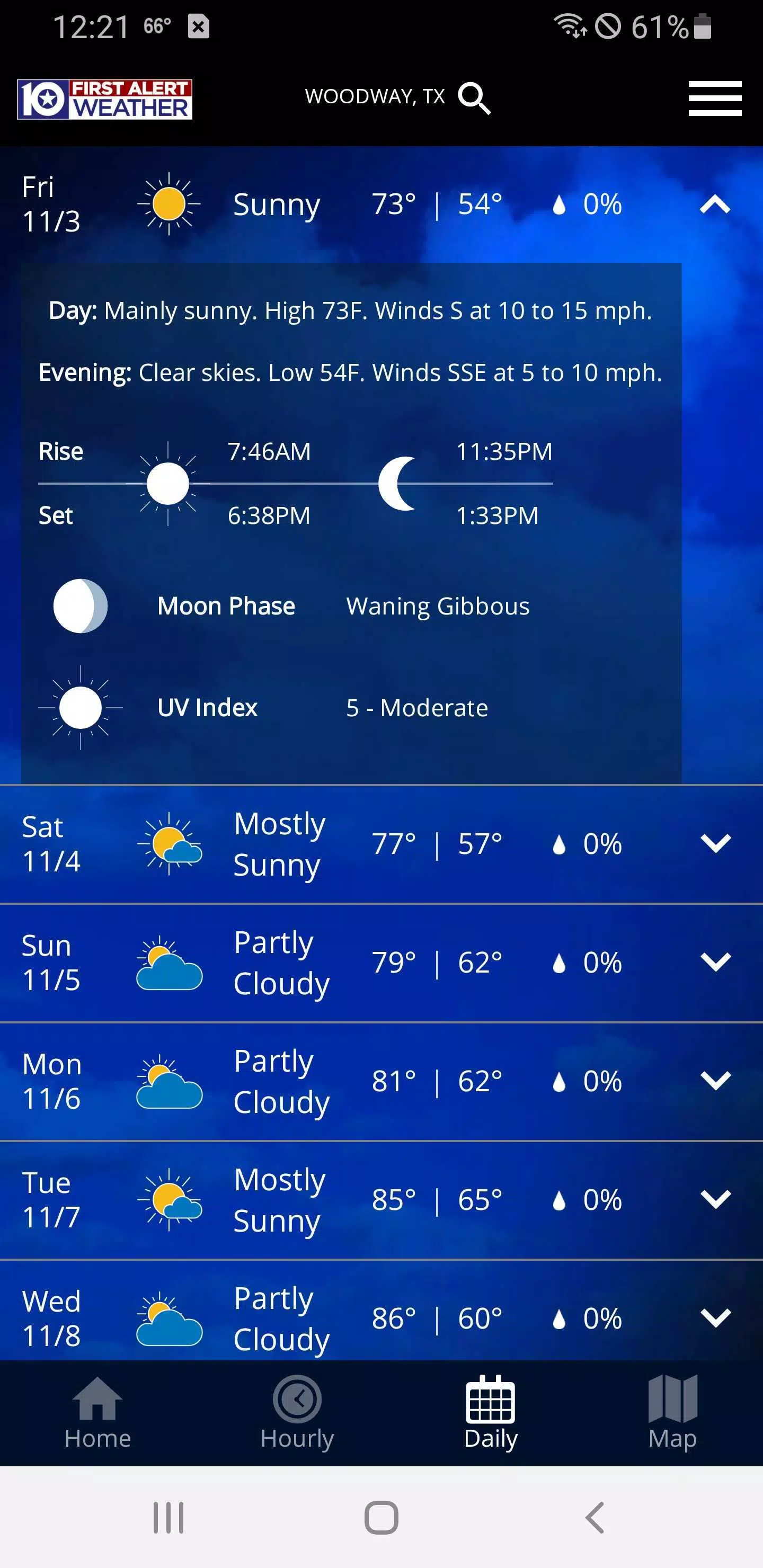 KWTX Weather Tangkapan skrin 2