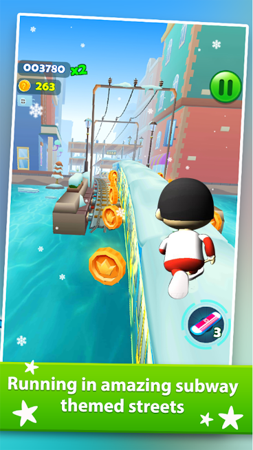 Subway Ryan Rush Runner 3D ภาพหน้าจอ 1