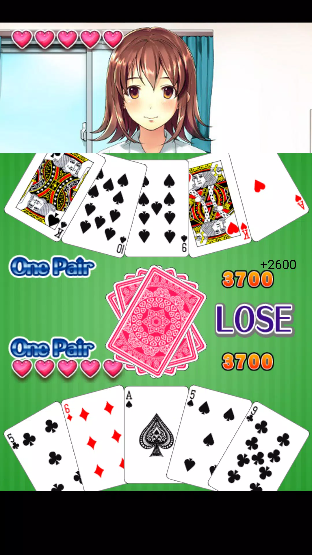 Girl's Poker (Trial Version) Tangkapan skrin 1