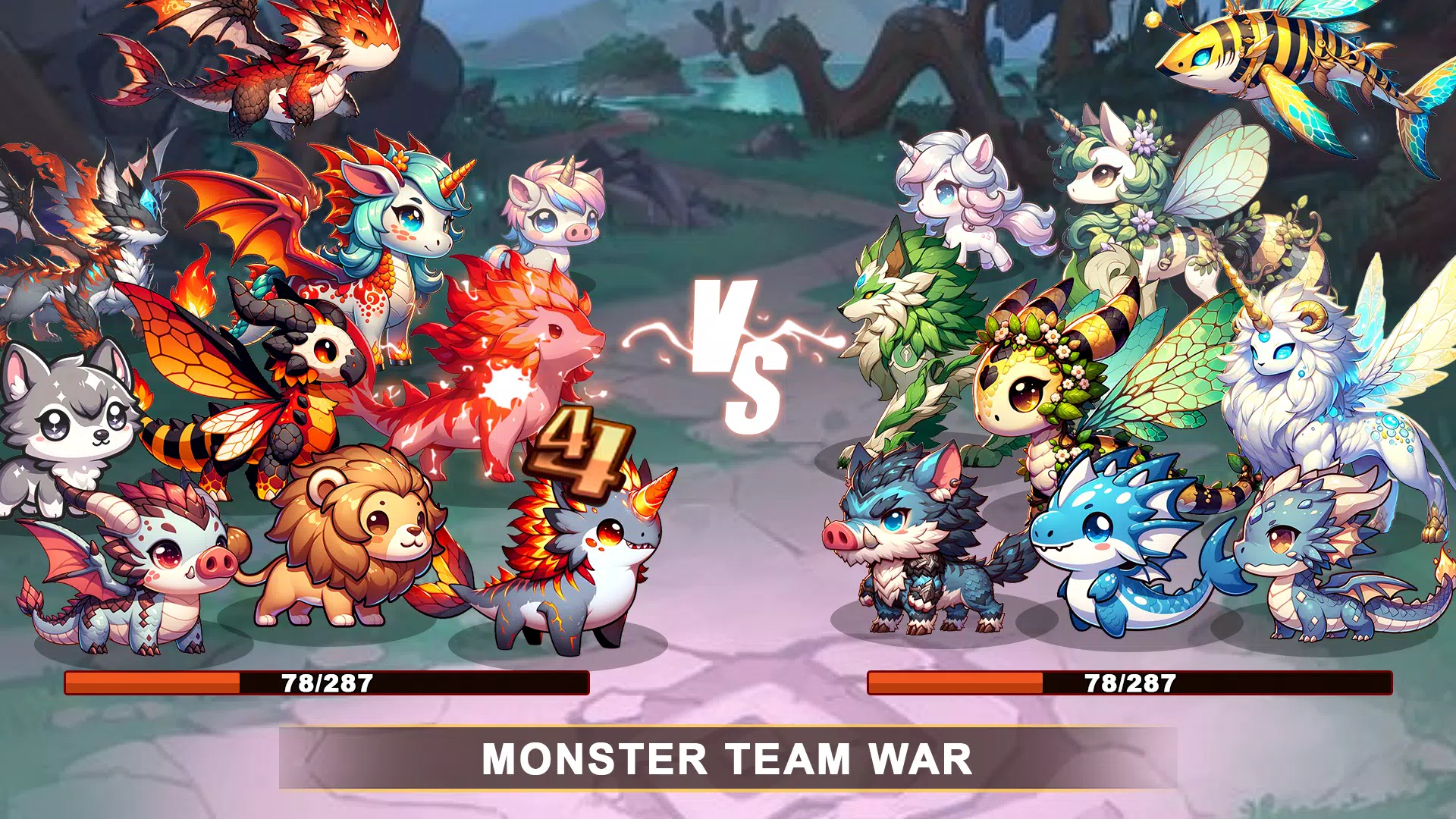 Master Fusion : Monster War Скриншот 1