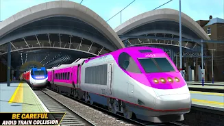 City Train Driving Train Games Ảnh chụp màn hình 0