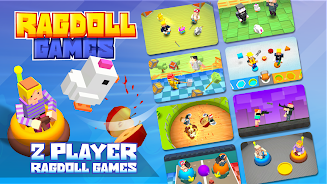 Ragdoll Arena 2 Player Zrzut ekranu 0