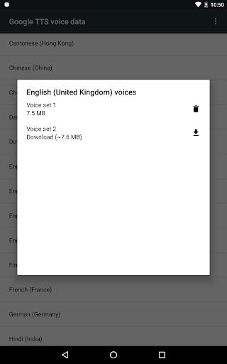 Speech Recognition & Synthesis Capture d'écran 2