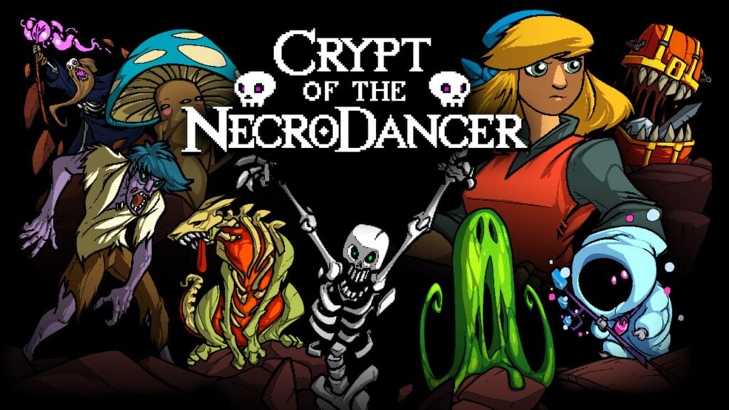 Crunchyroll Giảm mật mã trò chơi nhịp điệu Roguelike của NecroDancer trên Android