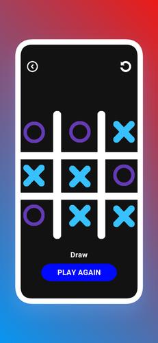 Tic Tac Toe - 2 Player Offline Captura de pantalla 2