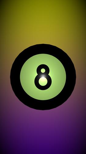 Magic 8 Ball Live Wallpaper 3D Скриншот 3