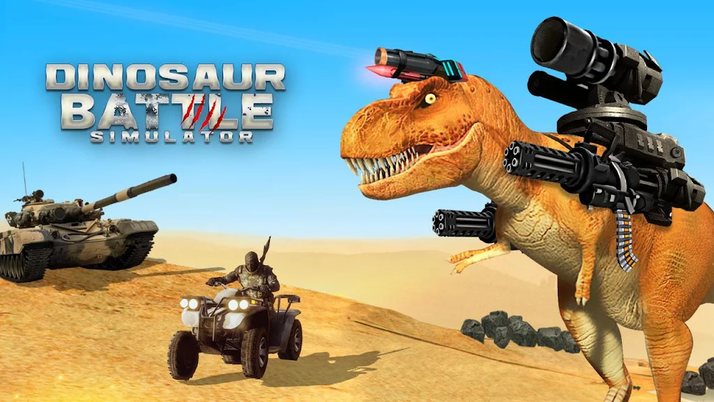 Dinosaur Battle Simulator Captura de tela 0