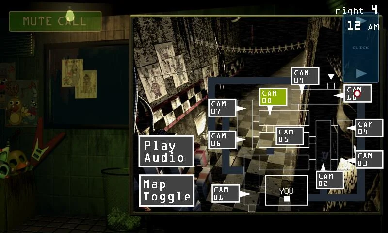 FNAF 3 Zrzut ekranu 1