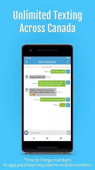 Fongo - Talk and Text Freely Tangkapan skrin 3