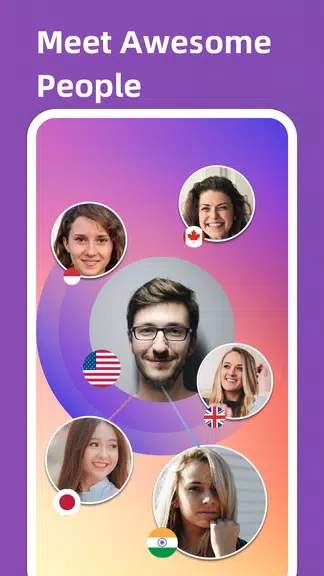 Schermata Live chat: Video chat with girl text now free date 2