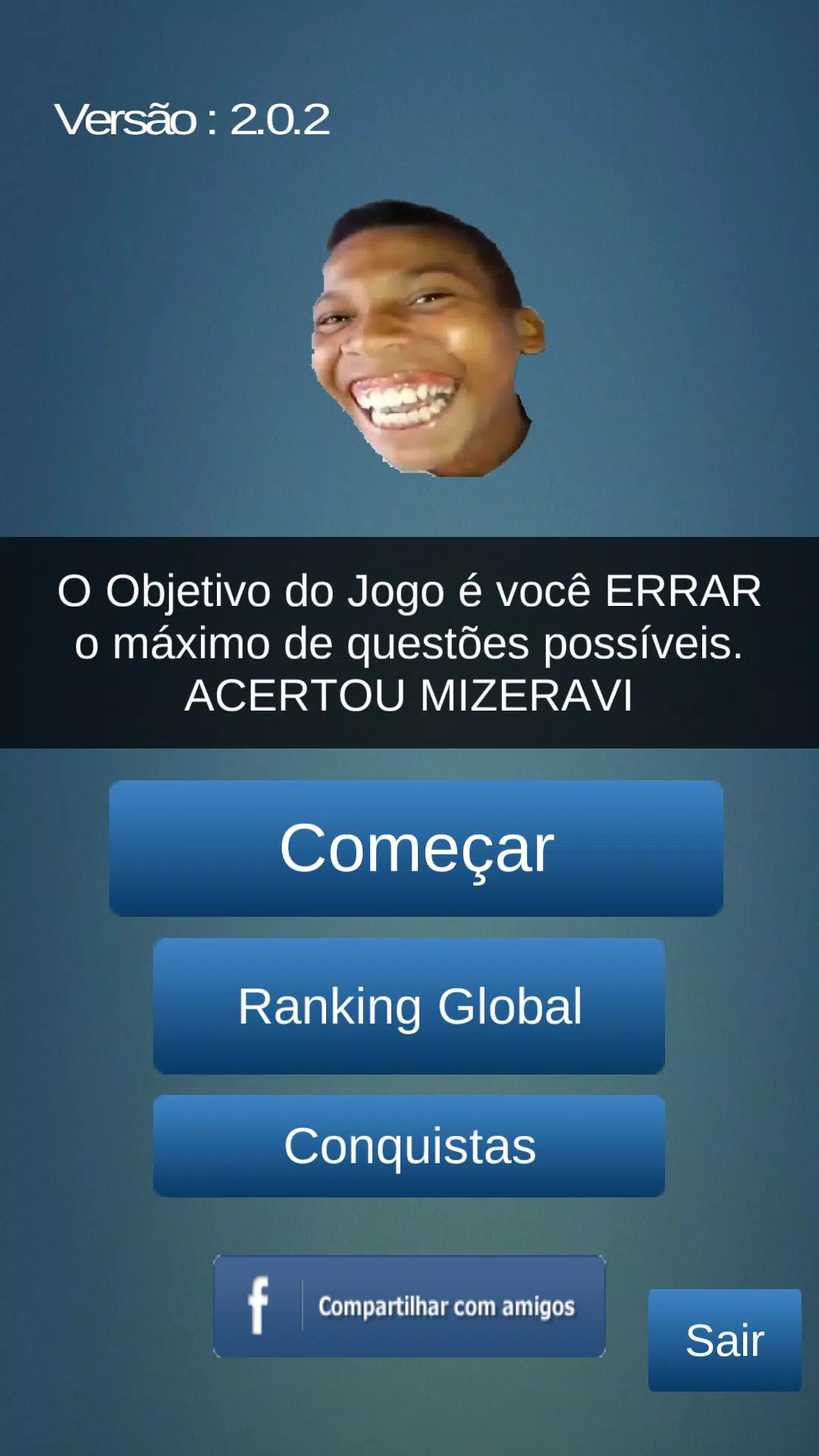 Mizeravi Matemática Quiz Captura de tela 0