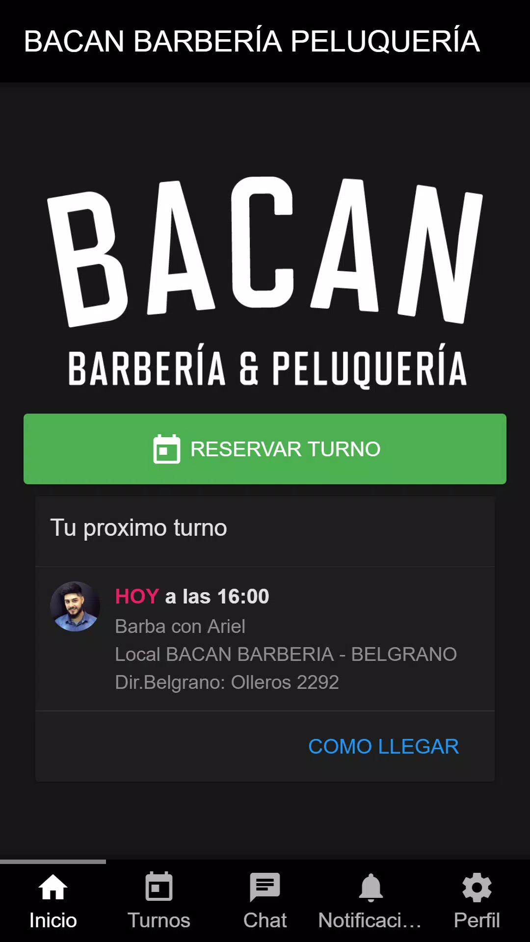 Bacan barbería y peluquería স্ক্রিনশট 0