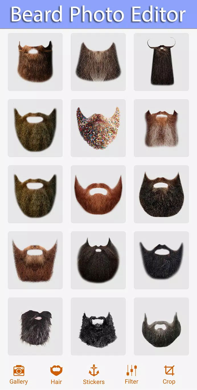 Beard Photo Editor Zrzut ekranu 0