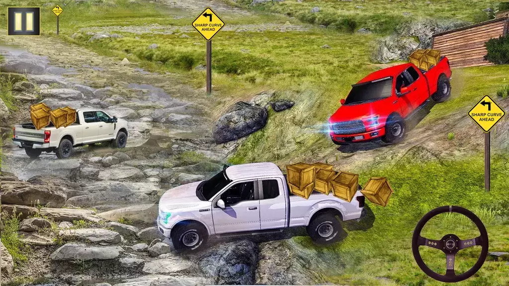 Pickup Truck Game: 4x4 Offroad Capture d'écran 2