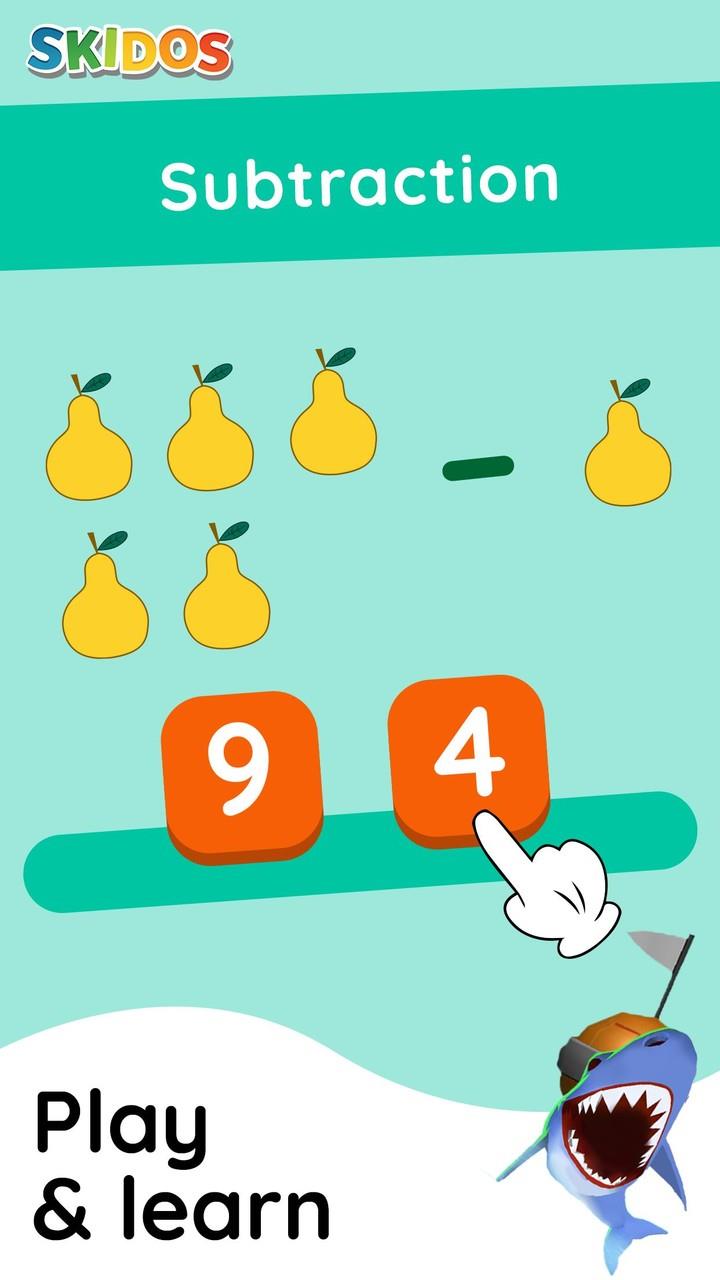 Math Games For Kids Learning Schermafbeelding 0