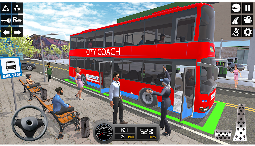 Driving Simulator 3d Bus Games應用截圖第3張