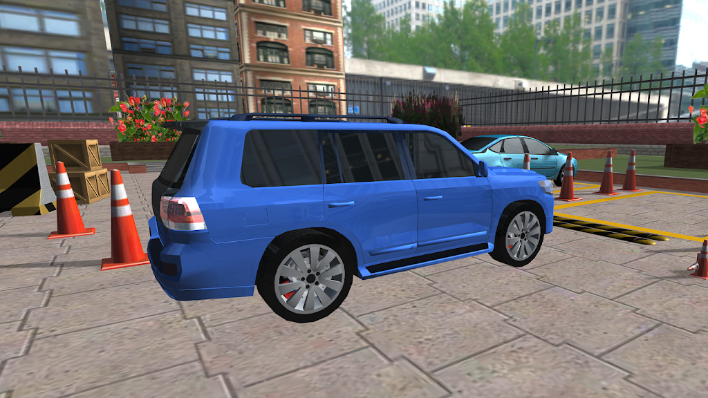 Prado Car Parking Driving Game Screenshot 2