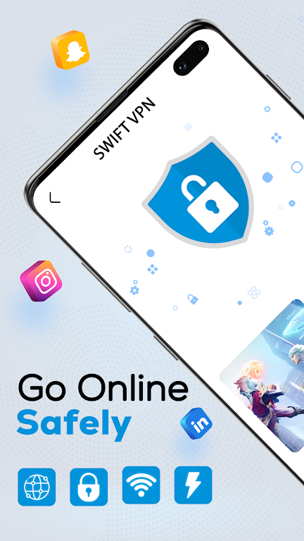 SwiftVPN : Super VPN Master Tangkapan skrin 0