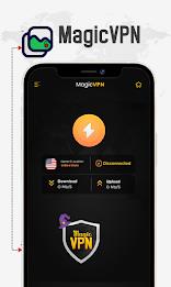 Magic VPN – VPN Fast & Secure स्क्रीनशॉट 0