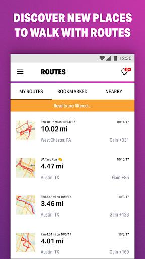 Walk with Map My Walk Tangkapan skrin 0