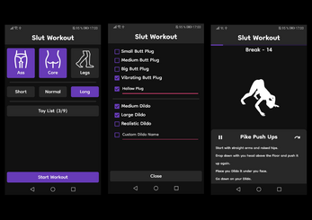 Slut Workout [+18]应用截图第0张