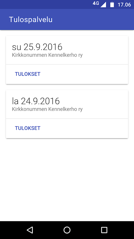 Agilitytulospalvelu Zrzut ekranu 0