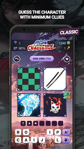 Anime Challenge - Anime Quiz Game স্ক্রিনশট 1