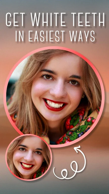 Teeth Whitener Photo Effects Tangkapan skrin 1