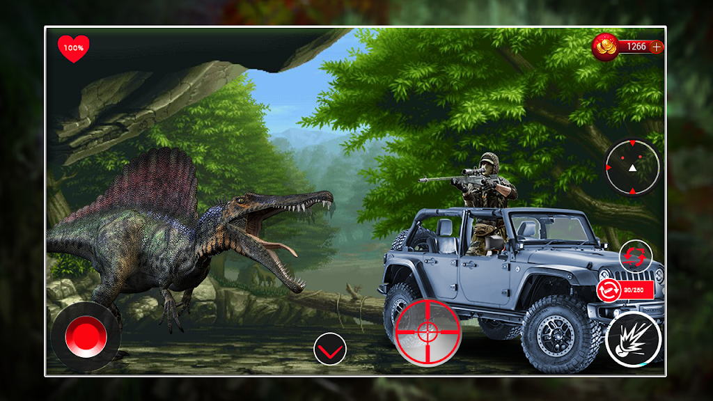 Dinosaur Destruction Super Dino&Deadly Dino Hunter Captura de tela 1