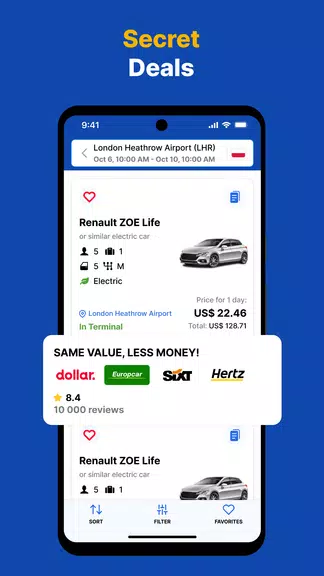 EconomyBookings Car Rental Captura de tela 3