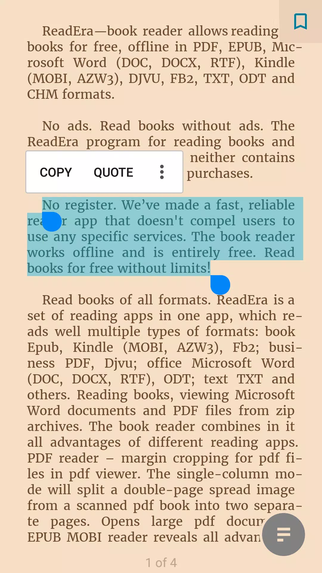 ReadEra – pdf, epub 書籍閱讀器應用截圖第3張