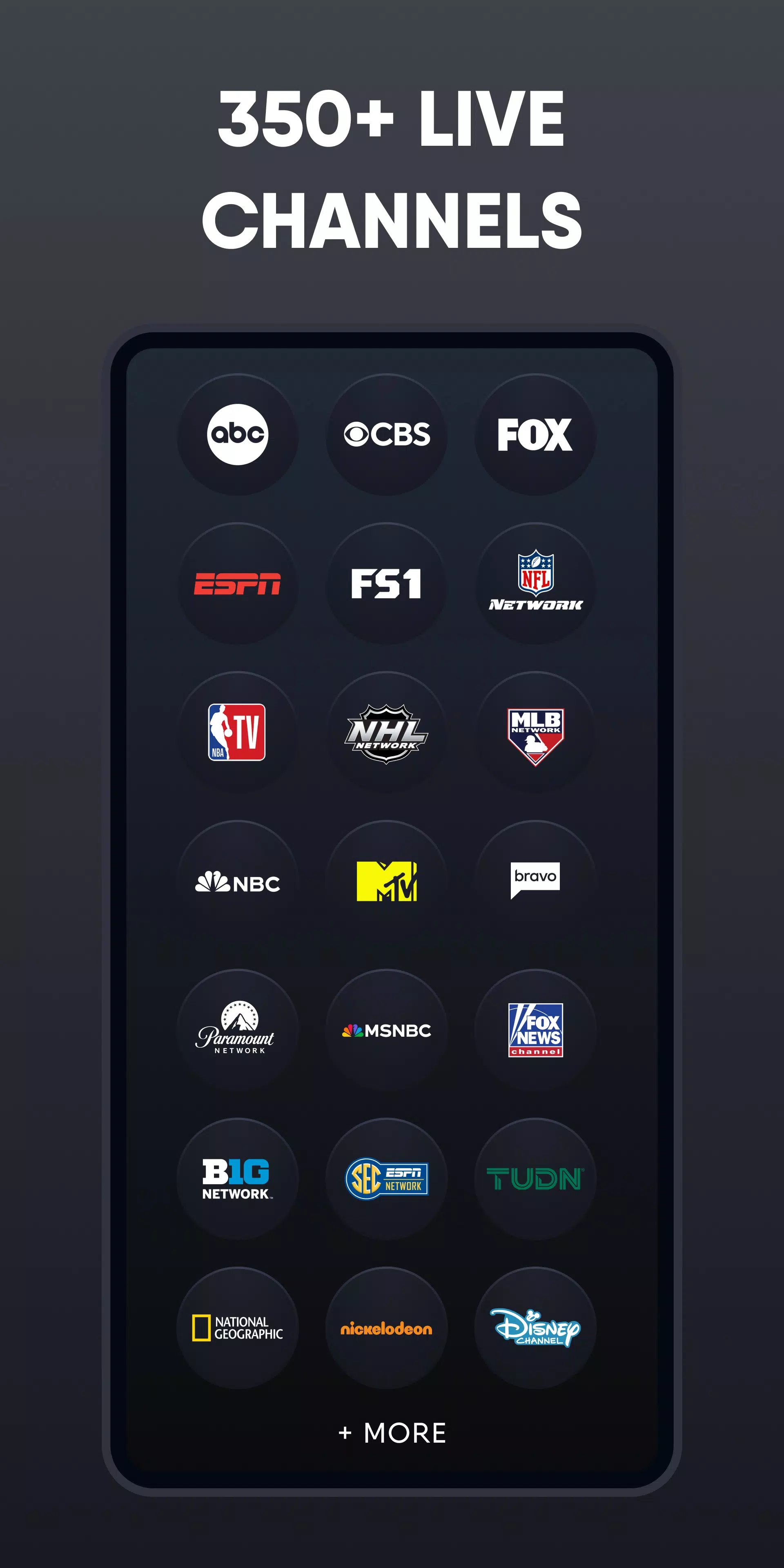 Fubo: Watch Live TV & Sports Capture d'écran 0