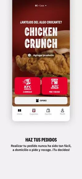 KFC APP - Ec, Co, Cl, Ar y Ve स्क्रीनशॉट 1