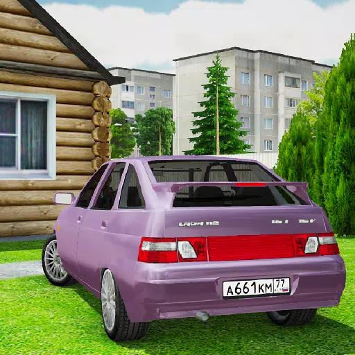 Lada 2112 Village City Driving