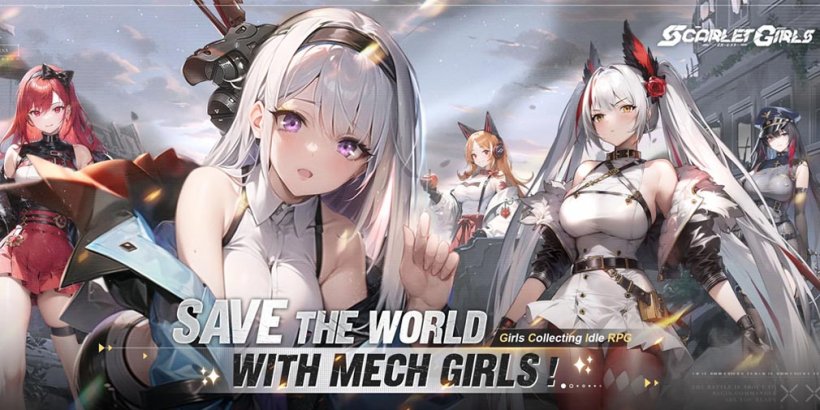 Scarlet Girls が Google Play でポスト黙示録的な放置型 RPG の事前登録を開始