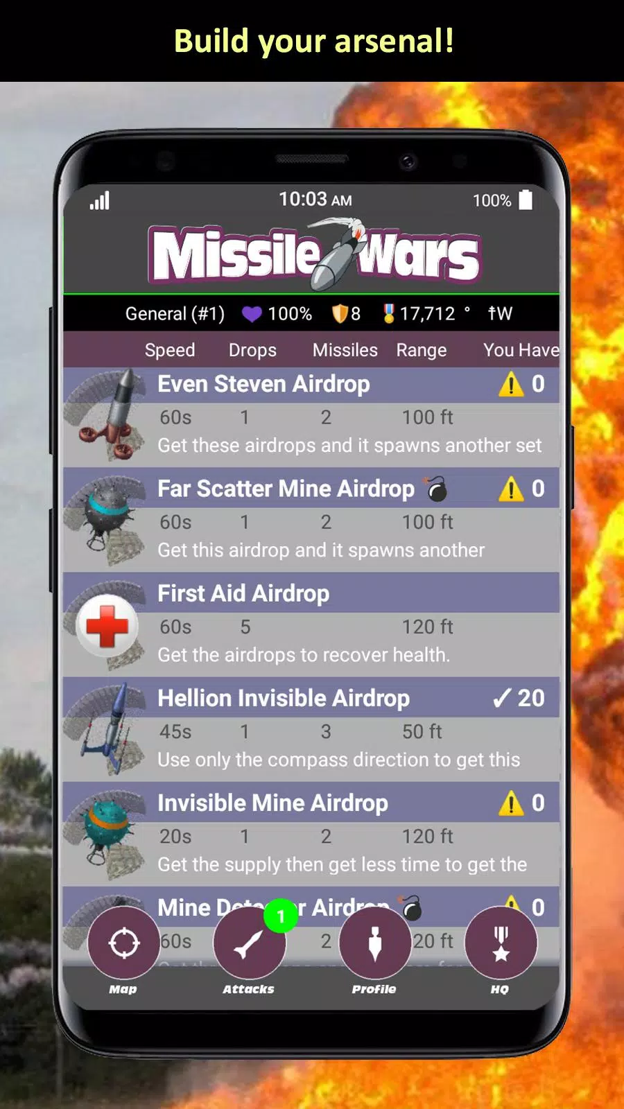 Missile Wars スクリーンショット 1