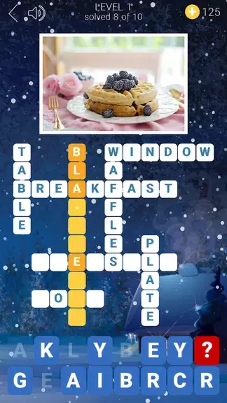 Frosty Crosswords ภาพหน้าจอ 1